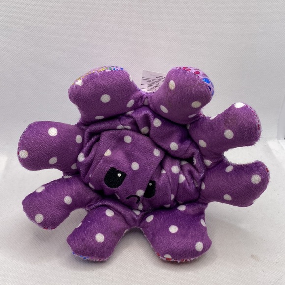 Octopus Plush Reversible Stuffed Animal 7” Toy - Picture 5 of 8